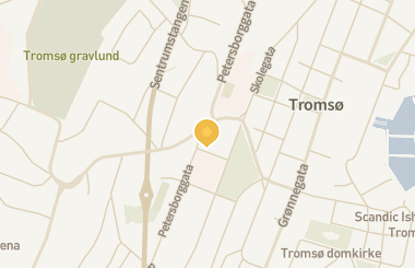 Kart med med nål på restauranten