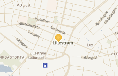 Kart med med nål på restauranten