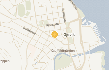 Kart med med nål på restauranten