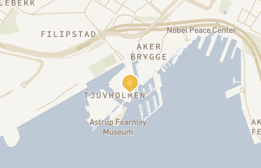 Kart med med nål på restauranten