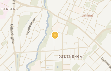 Kart med med nål på restauranten