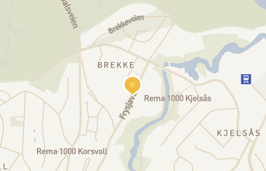 Kart med med nål på restauranten