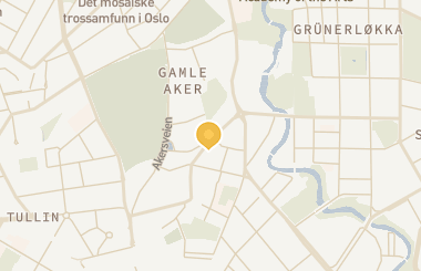 Kart med med nål på restauranten