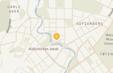 Kart med med nål på restauranten