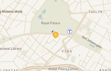 Kart med med nål på restauranten