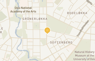 Kart med med nål på restauranten