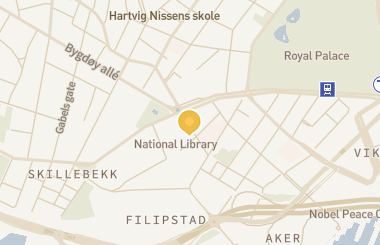 Kart med med nål på restauranten