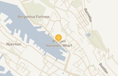 Kart med med nål på restauranten