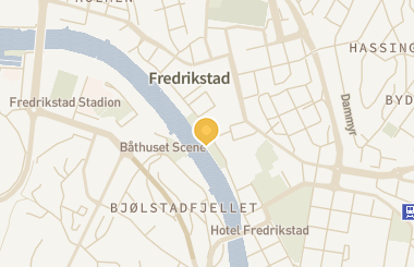 Kart med med nål på restauranten