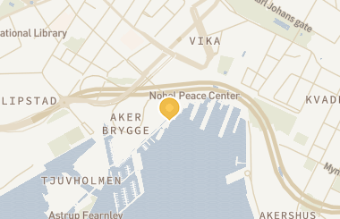 Kart med med nål på restauranten