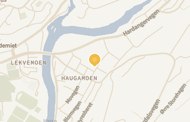 Kart med med nål på restauranten