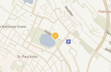 Kart med med nål på restauranten