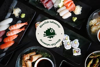 Blowfish sushi