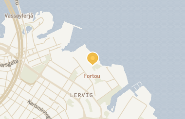 Kart med med nål på restauranten