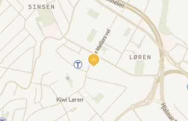 Kart med med nål på restauranten