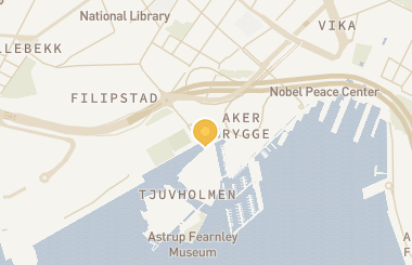 Kart med med nål på restauranten