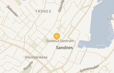 Kart med med nål på restauranten