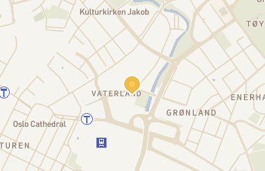 Kart med med nål på restauranten