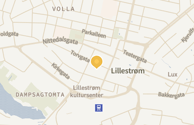 Kart med med nål på restauranten