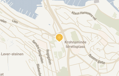 Kart med med nål på restauranten