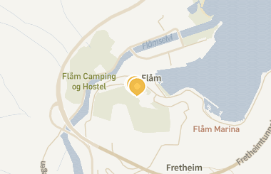 Kart med med nål på restaurantene