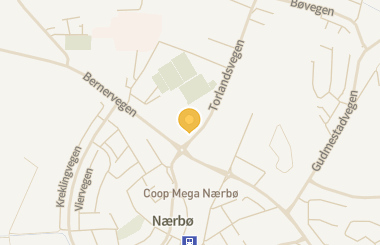 Kart med med nål på restauranten