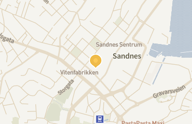 Kart med med nål på restauranten