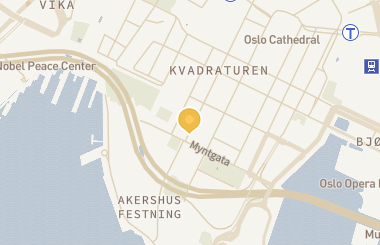 Kart med med nål på restauranten