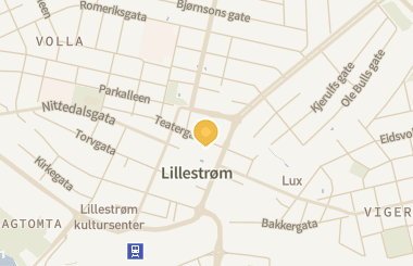 Kart med med nål på restauranten