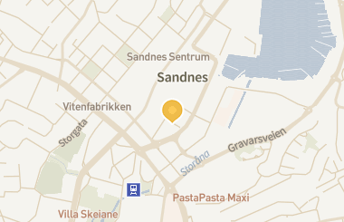 Kart med med nål på restauranten