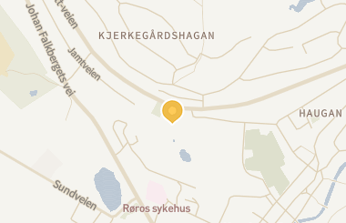 Kart med med nål på restauranten