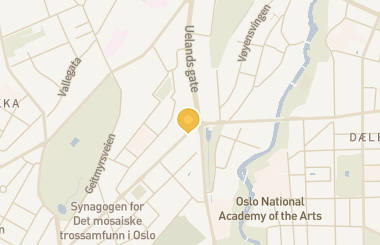 Kart med med nål på restauranten