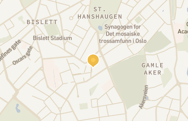 Kart med med nål på restauranten