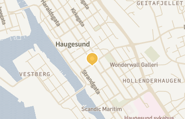 Kart med med nål på restauranten