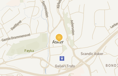 Kart med med nål på restauranten