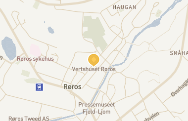 Kart med med nål på restauranten