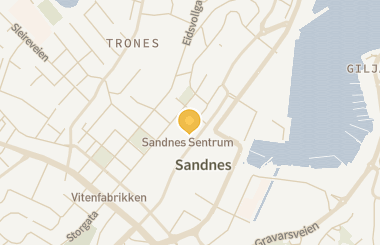 Kart med med nål på restauranten