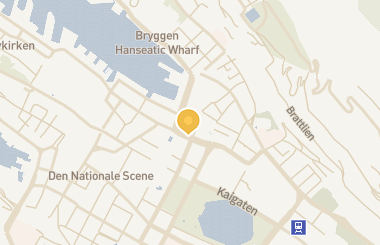 Kart med med nål på restauranten