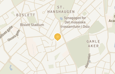 Kart med med nål på restauranten