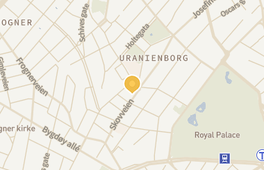 Kart med med nål på restauranten