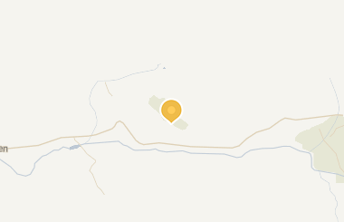 Kart med med nål på restauranten