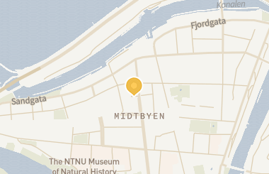 Kart med med nål på restauranten