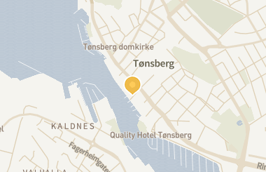 Kart med med nål på restauranten