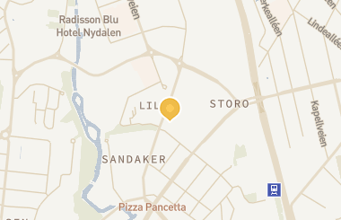 Kart med med nål på restauranten