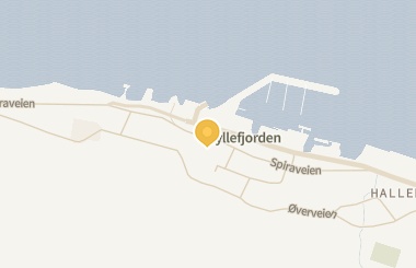 Kart med med nål på restauranten