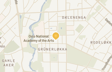 Kart med med nål på restauranten