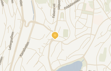 Kart med med nål på restauranten