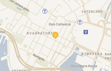 Kart med med nål på restauranten