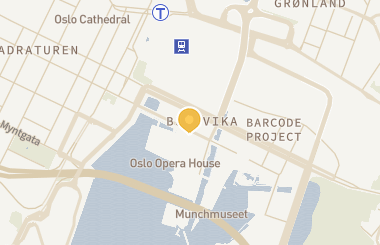 Kart med med nål på restauranten