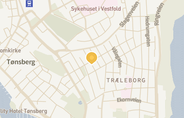 Kart med med nål på restauranten